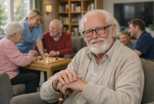 Jan Malmsjö på demensboende